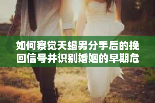 如何察觉天蝎男分手后的挽回信号并识别婚姻的早期危机？怎么办？