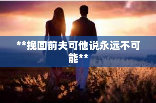 **挽回前夫可他说永远不可能**