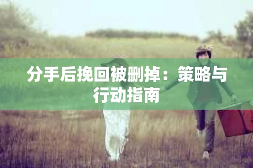 分手后挽回被删掉：策略与行动指南