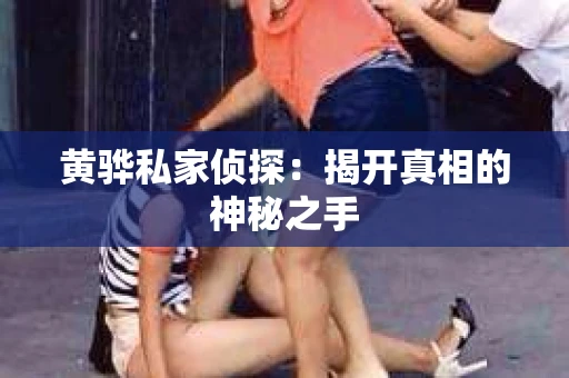 黄骅私家侦探：揭开真相的神秘之手