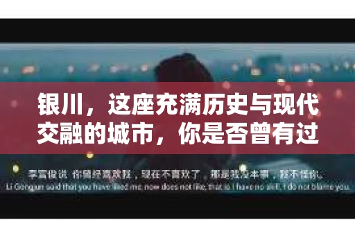 银川，这座充满历史与现代交融的城市，你是否曾有过这样的疑问：银川有私家侦探公司吗？今天，就让我带你一起揭开这个谜团。