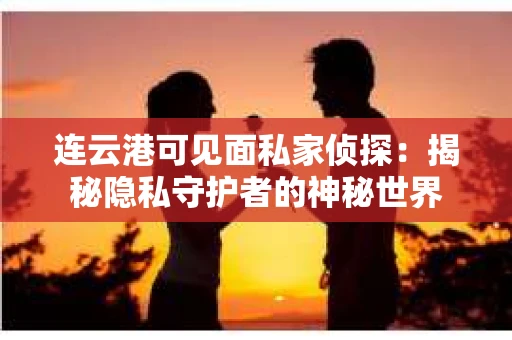 连云港可见面私家侦探：揭秘隐私守护者的神秘世界