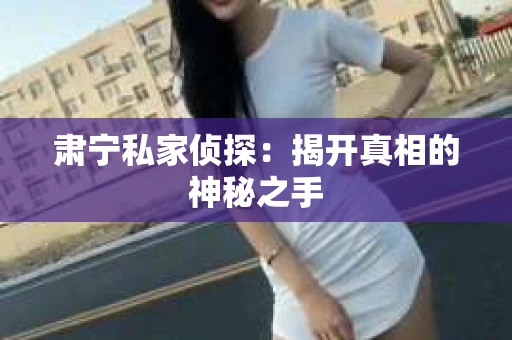 肃宁私家侦探：揭开真相的神秘之手