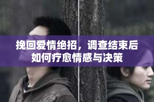 挽回爱情绝招，调查结束后如何疗愈情感与决策