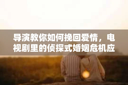 导演教你如何挽回爱情，电视剧里的侦探式婚姻危机应对法
