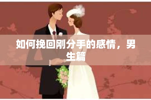 如何挽回刚分手的感情,男生篇 如何挽回刚分手的感情,男生篇