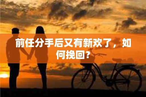 前任分手后又有新欢了，如何挽回？