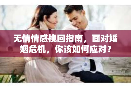 无情情感挽回指南，面对婚姻危机，你该如何应对？