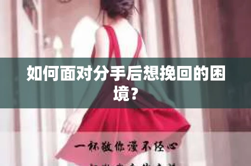 如何面对分手后想挽回的困境？